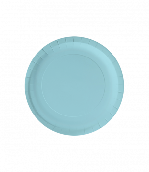 Plates - Pastel blue