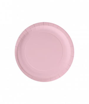 Plates - Pastel light pink