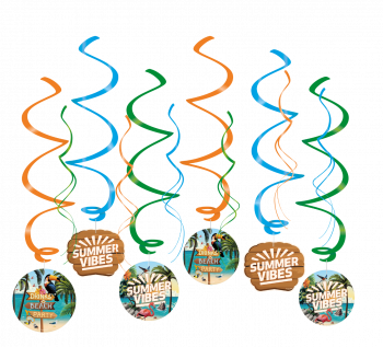 Swirl decorations - Summer vibes