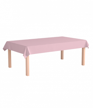 Table cloth - Pastel light pink